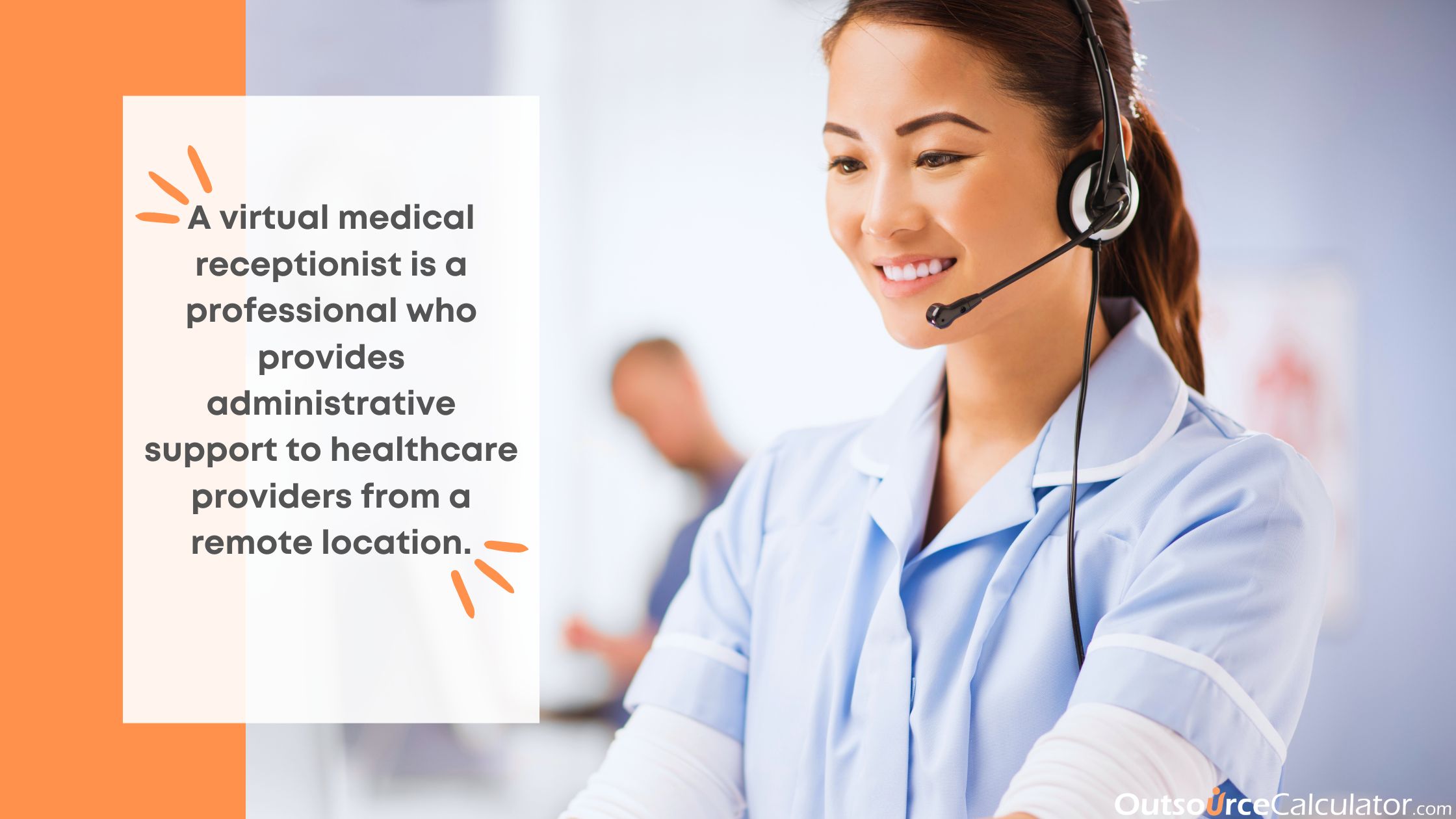 the responsibility of a virtual medical receptionist